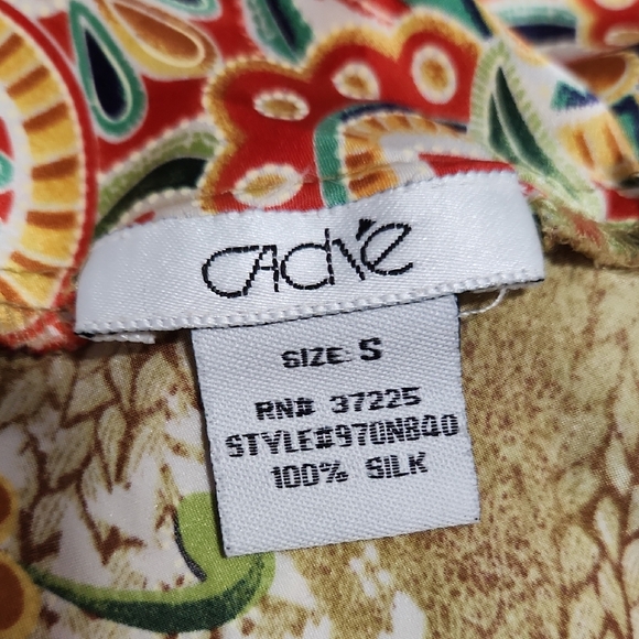 Cache Multicolor Geometric Blouse - Picture 2 of 3